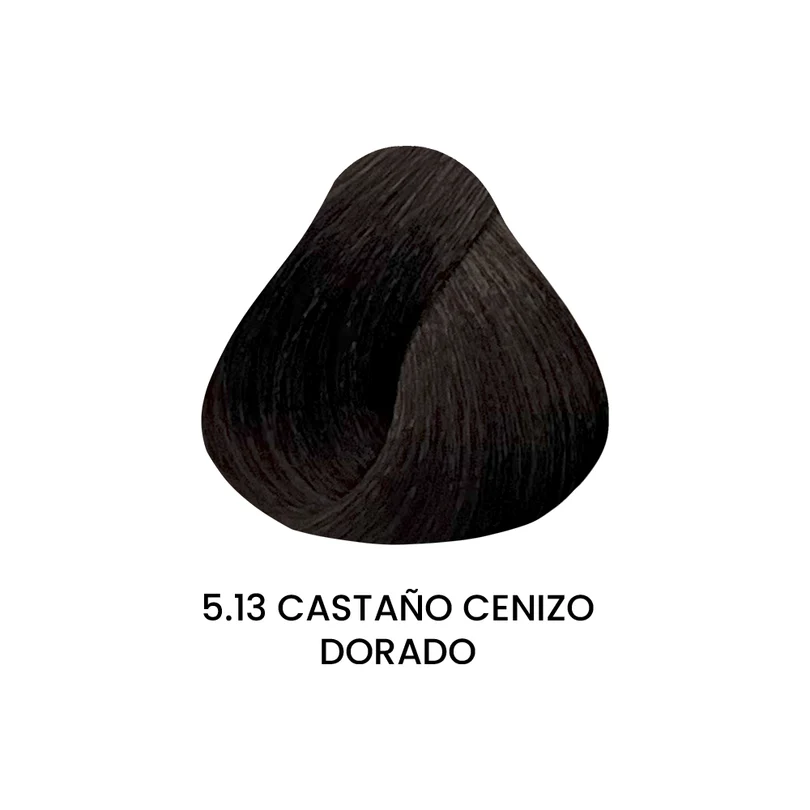 5-13CH CASTAÑO CLARO CENIZA DORADO TINTE STEREO 50ML SIBELLA