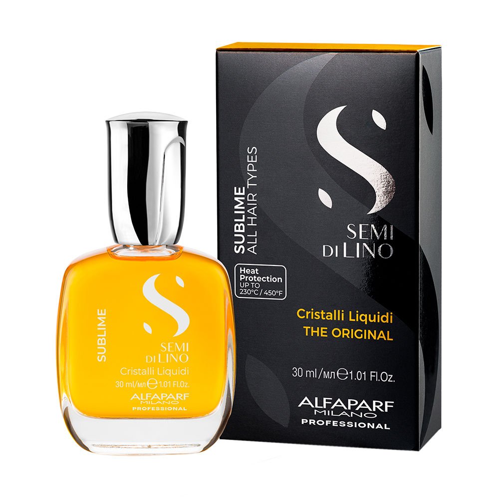 ALFAPARF SEMI DI LINO CRISTALLI LIQUIDO 30 ML - ACEITE SUBLIME