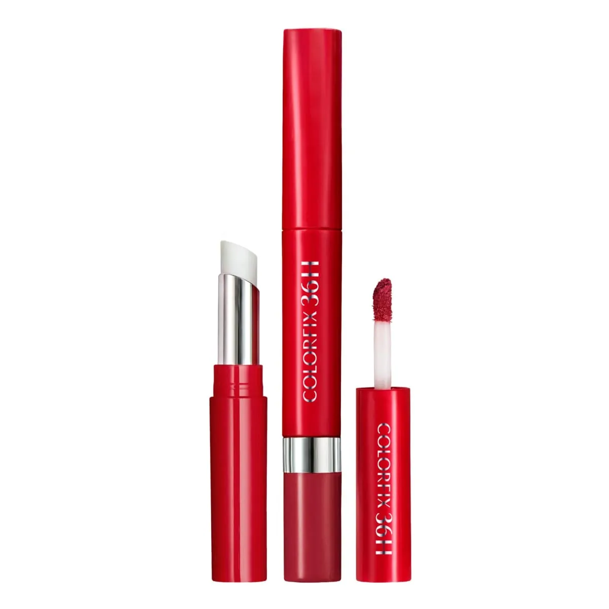 ROJO TENTACION DUO TATTO LABIAL 36H BARRA HUMECTANTE COLORFIX 36H ESIKA
