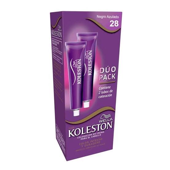 TINTE KOLESTON 28 NEGRO AZULADO 2 TUBOS