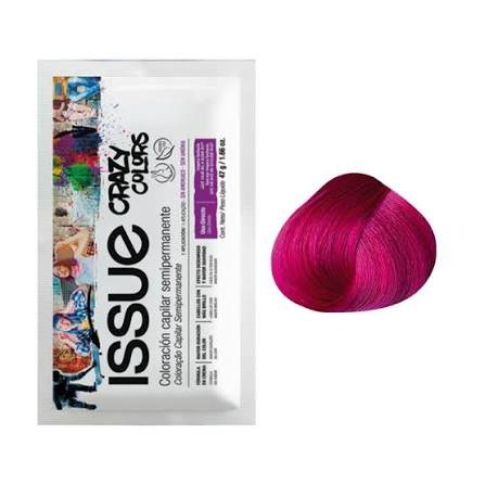 CRAZY FUCSIA ISSUE CRAZY COLORS COLORACION CAPILAR SEMIPERMANENTE 47GR