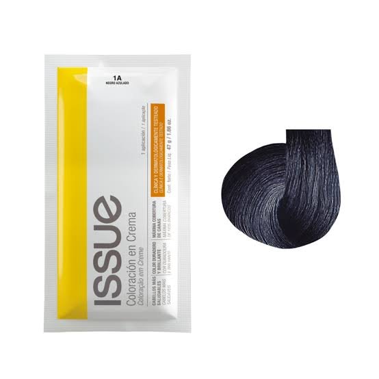 1A NEGRO AZULADO ISSUE COLORACIÓN EN CREMA 47GR
